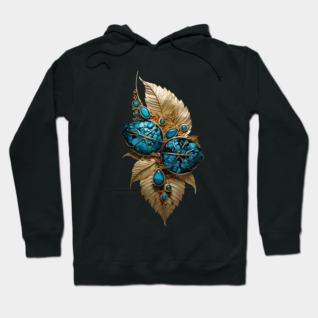 Gold Leaf Hoodie by Mistywisp